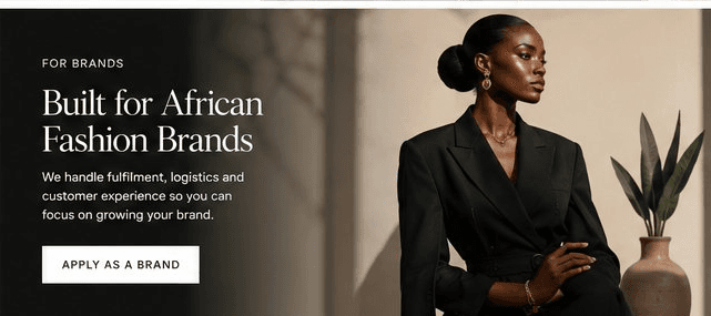 An Asofe partner brand model in studio